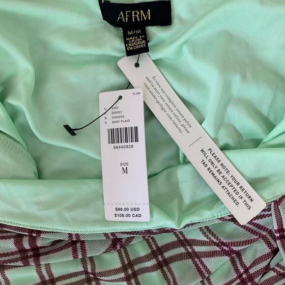 New AFRM x Anthropologie Halter Dress – Size M MSRP $98 - Picture 5 of 5